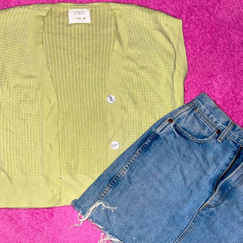 Rag&Bone Skirt and Zara Cardigan Bundle